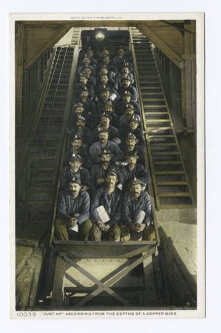 Just Up, Hecla Shaft No. 2, Calumet, Mich