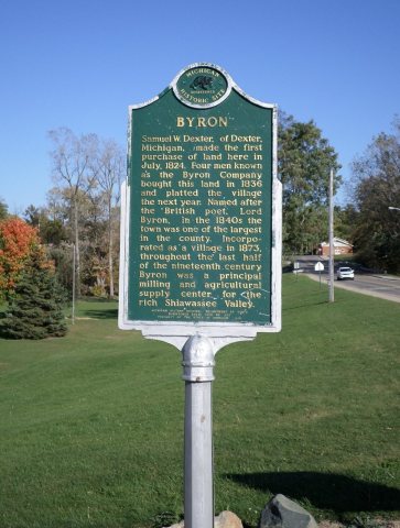 Byron sign MI