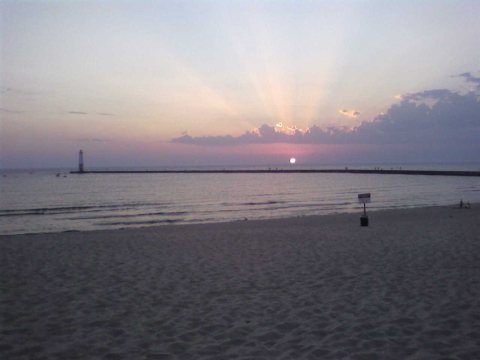 Sunset Elberta MI