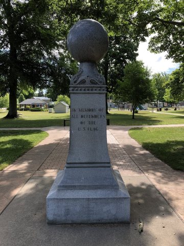 Hesperia, Michigan, Webster Park Memorial