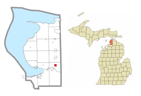 Alanson (village), MI location2