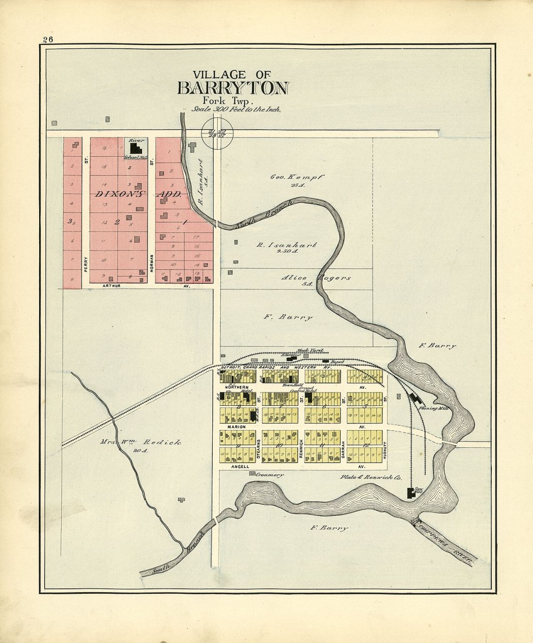 Plat book of Mecosta County, Michigan