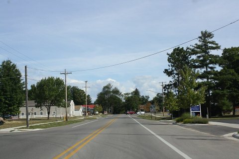 M-22 Looking North