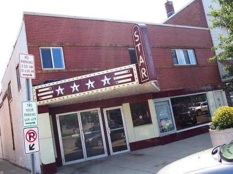 Old Storefronts in Brooklym, Michigan