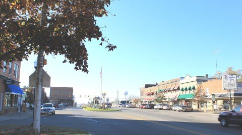 Brooklyn Michigan downtown area