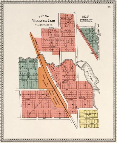 Atlas of Genesee County, Michigan - containing maps of every township in the county, with village and city plats, also …