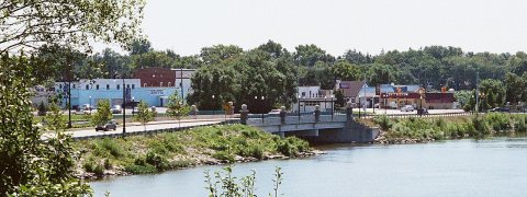 Belleville, Michigan skyline (35mm)