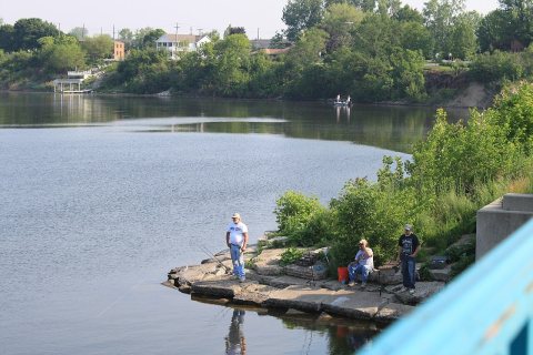 Belleville Michigan Fishing on Lake Edison