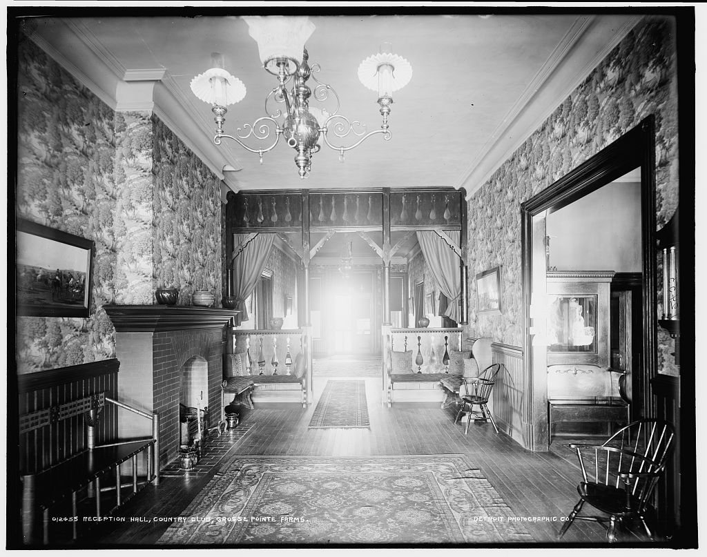 Reception hall, country club