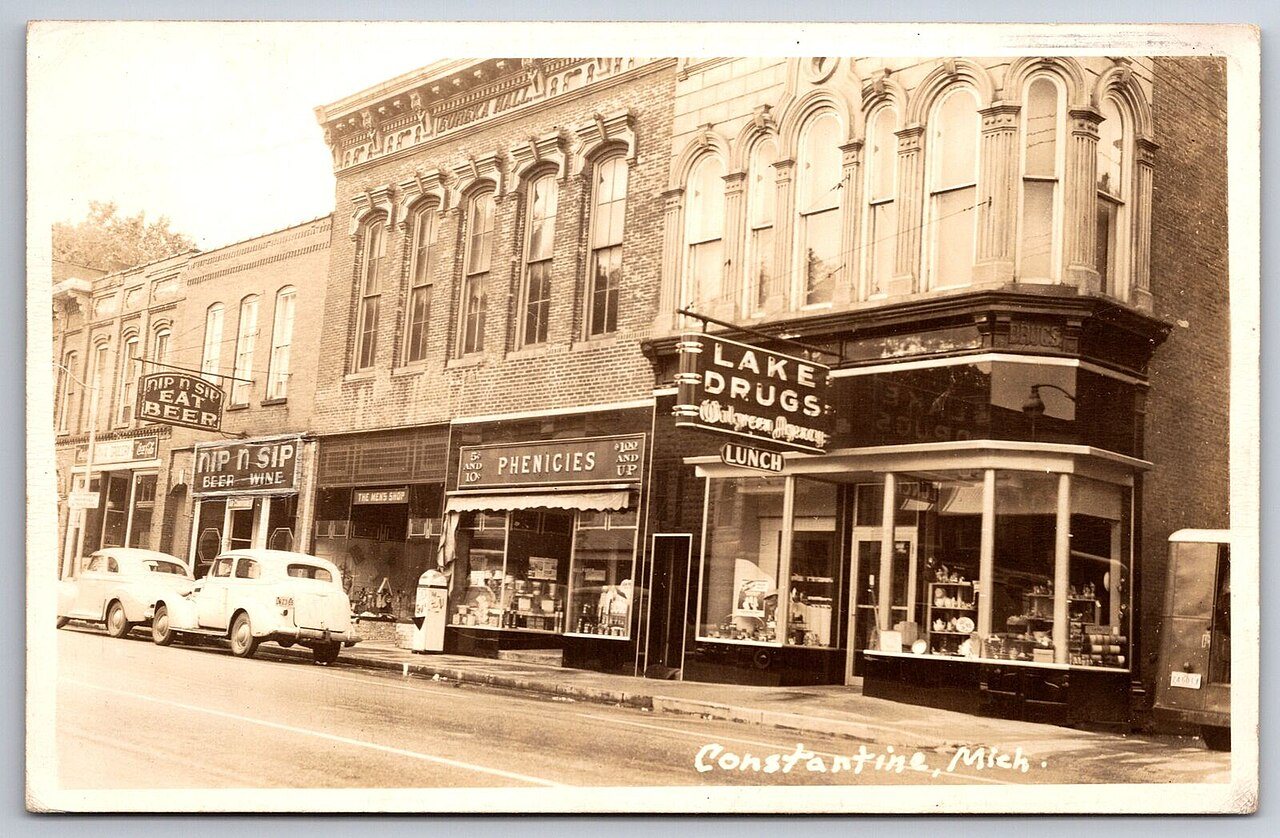 Lake Drugs, Constantine, Mich front