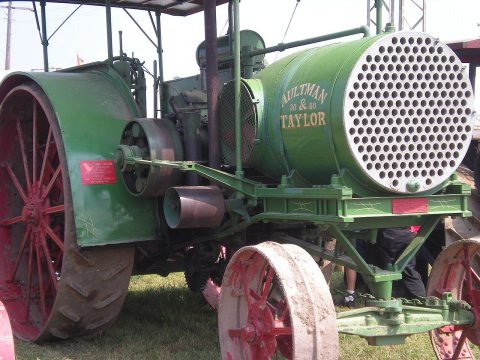 Tractor 1 at Buckley Old Engine Show - August 2009