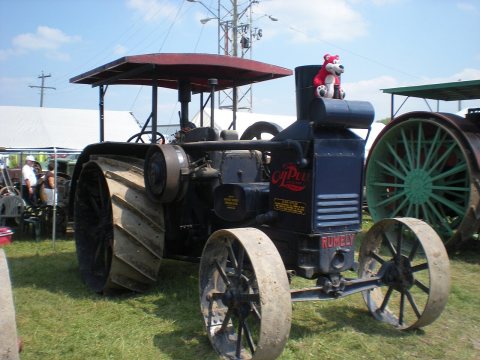 Tractor 2 at Buckley Old Engine Show - August 2009