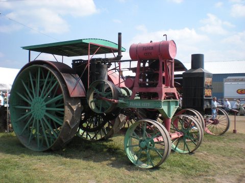 Tractor 3 at Buckley Old Engine Show - August 2009
