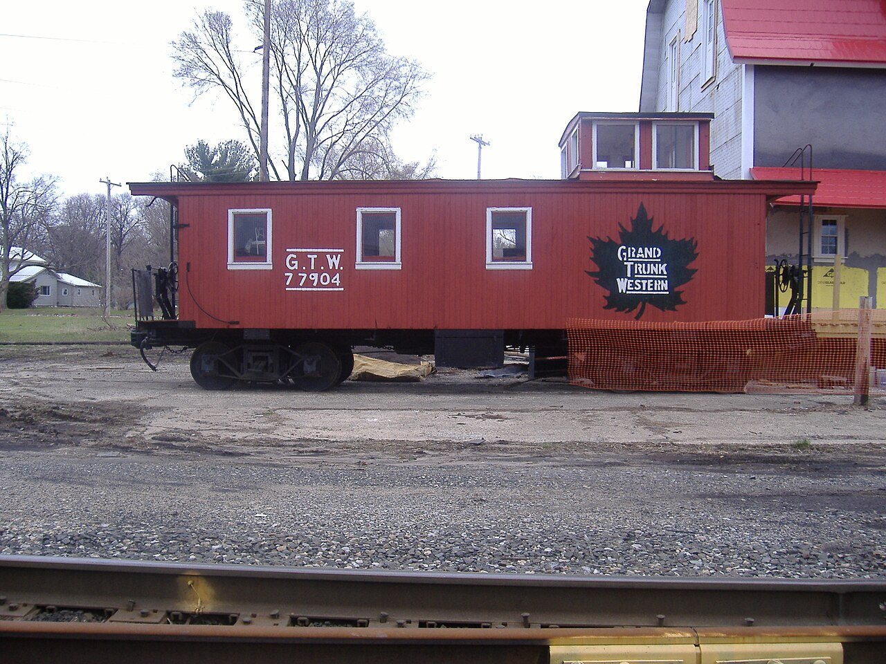 Grand trunk western caboose