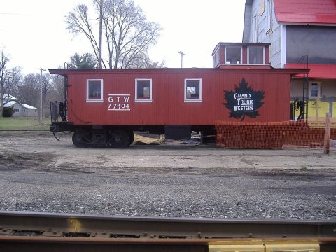Grand trunk western caboose