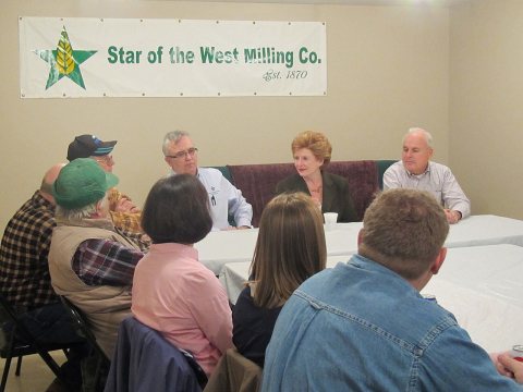 Meeting with Star of the West Milling Company in