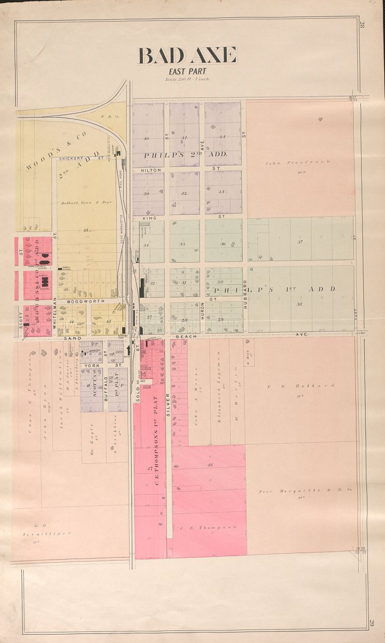 Plat book of Huron County, Michigan - also patron's business and general farmer's directory of Huron Co., Mich. - with …