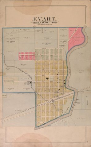 Plat book of Osceola County, Michigan