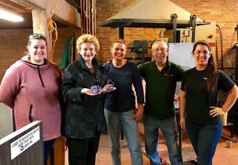 Absolutely beautiful art at Williamston's Fireworks Glass Studios!