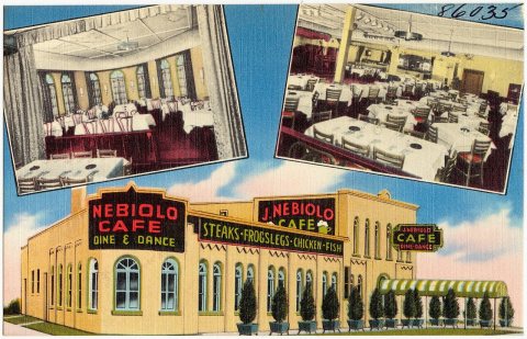 Nebiolo Cafe, 2417 Oakwood Blvd. at Schaefer, Melvindale, Mich (86035)