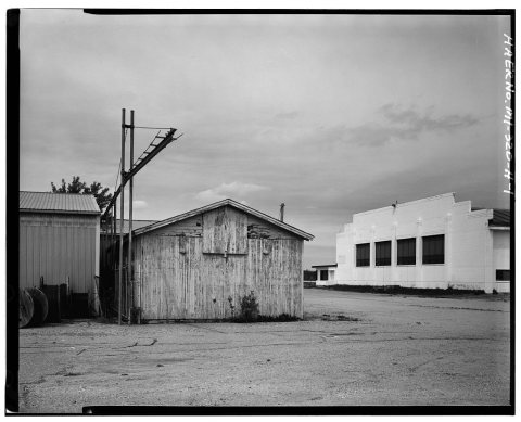 Capital City Airport, Wood Garage, North side of Grand River Avenue