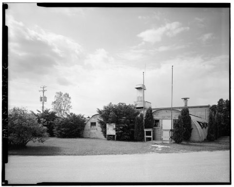 Capital City Airport, Quonset Huts, North side of Grand River Avenue