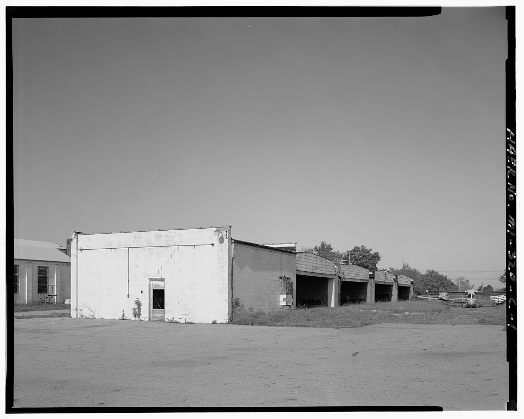 Capital City Airport, Hughes Flying Service, North side of Grand River Avenue, west ramp area