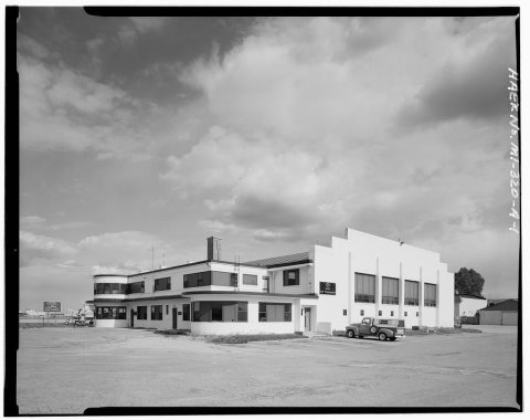 Capital City Airport, State Hangar, North side of Grand River Avenue