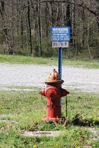 Gentry Water Line in