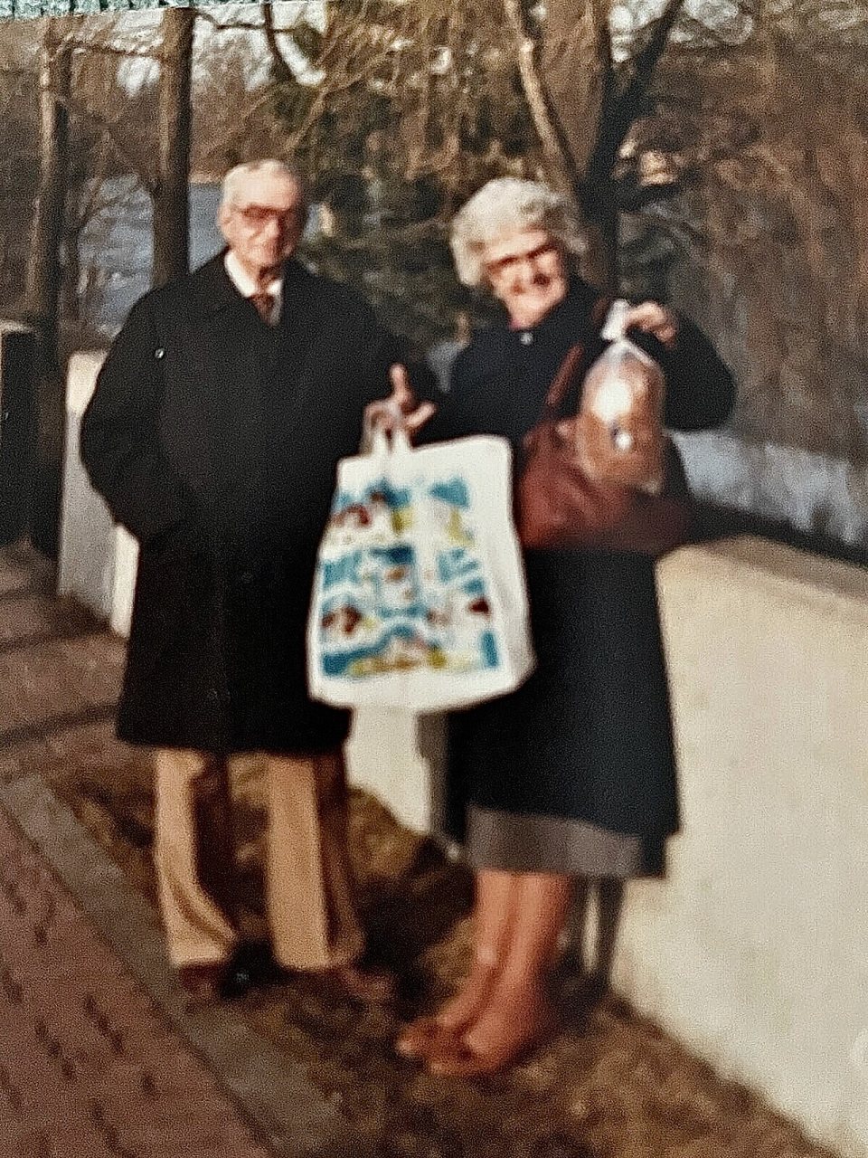 Jazz musician Harry Gozzard and his wife Wilda