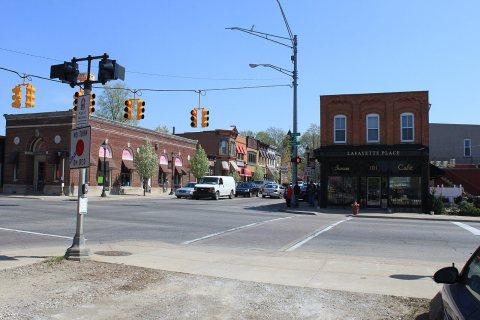 Downtown South Lyon Pontiac Trail & Lafayette