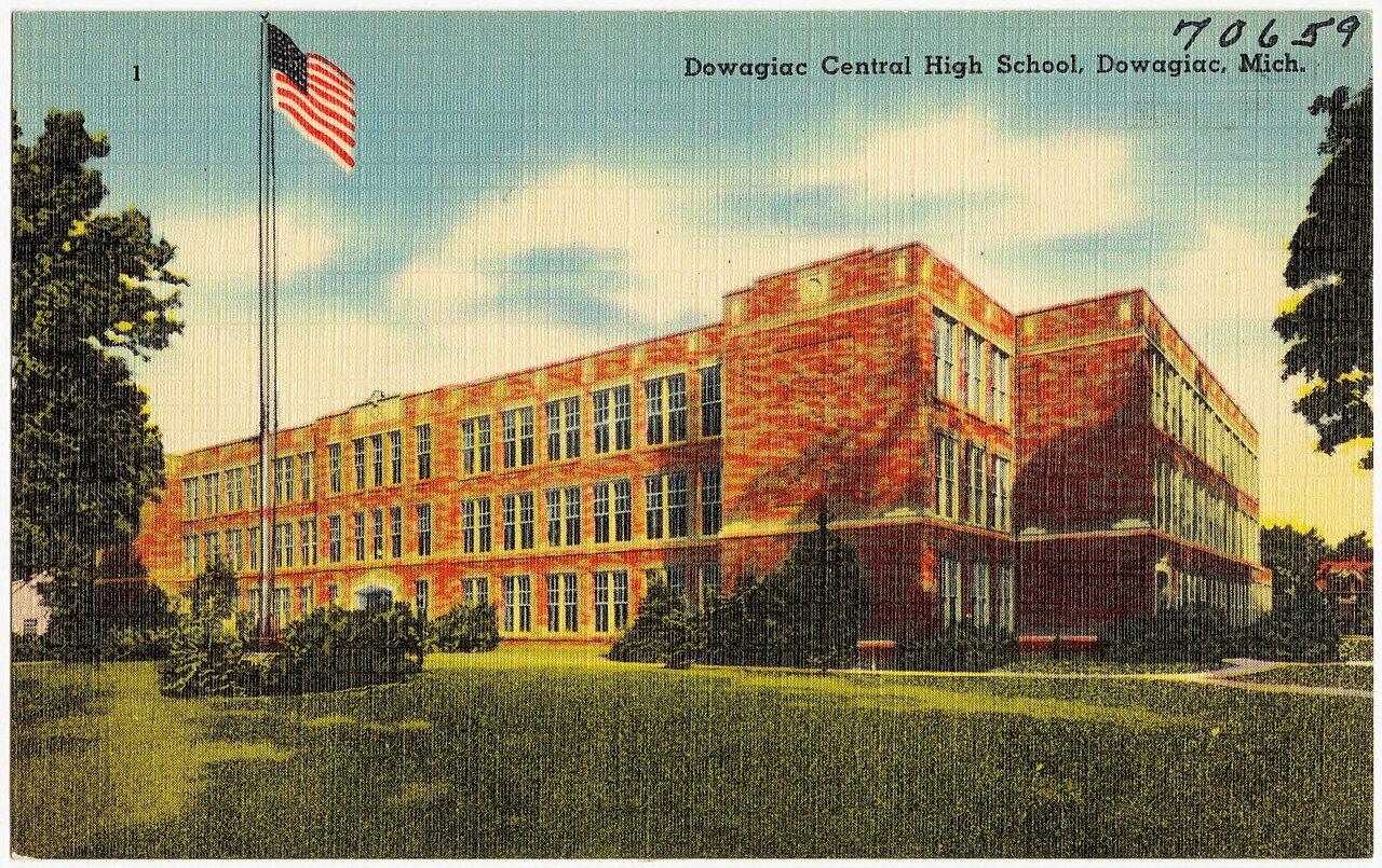 Dowagiac Central High School, Dowagiac, Mich (70659)