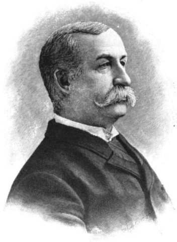 Portrait of Milo Merrick Belding (1833–1917) from America's Successful Men of Affairs - The City of New York Volume I