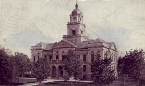 Gratiot County MI Courthouse c1908