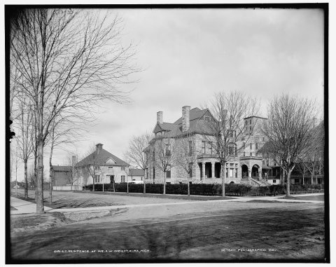 Residence of Mr. A.W. Wright