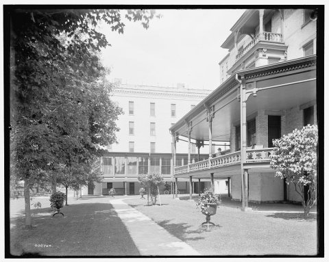 Alma Sanitarium, in the grounds