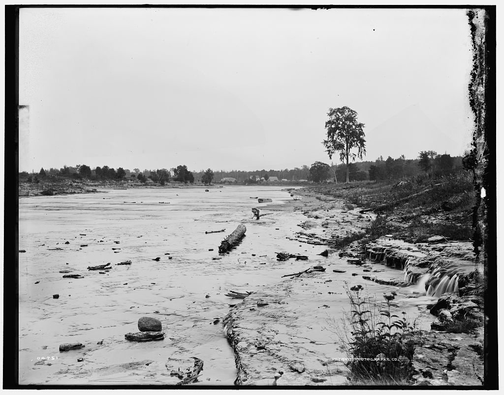 Escanaba River at Flat Rock, Mich