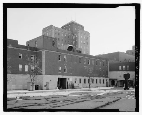 Allen Park Veterans Administration Hospital, Building No. 19, Southfield Expressway & Outer Drive