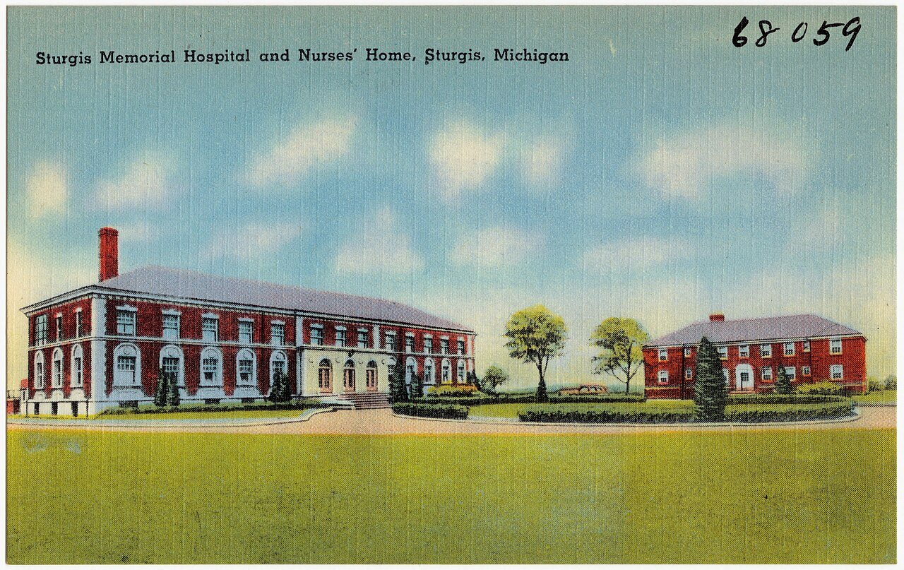 Sturgis Memorial Hospital and Nurses' Home, Sturgis, Michigan (68059)