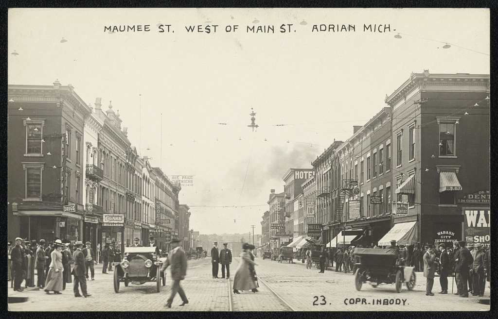 Maumee St. west of Main St