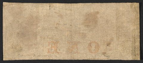 Verso Erie and Kalamazoo Railroad Bank (Adrian Michigan) 1 dollar 1853