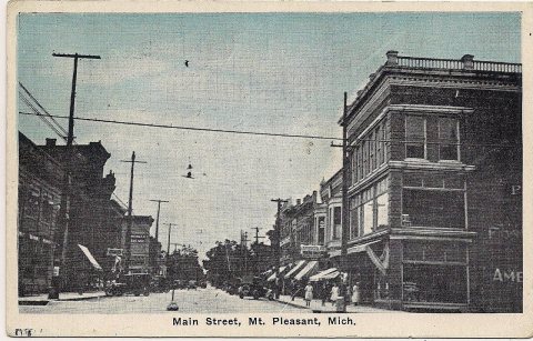 Mt Pleasant MI Nickels Mertz and Co c1923