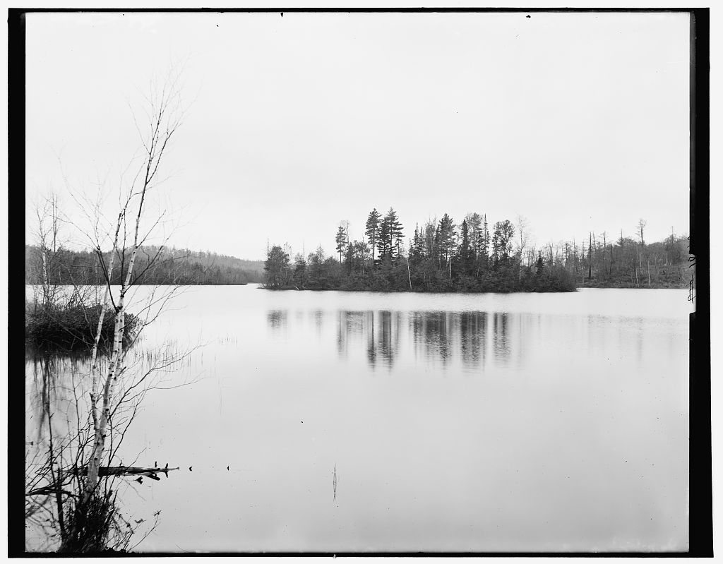 Island Lake, near Ishpeming, Mich