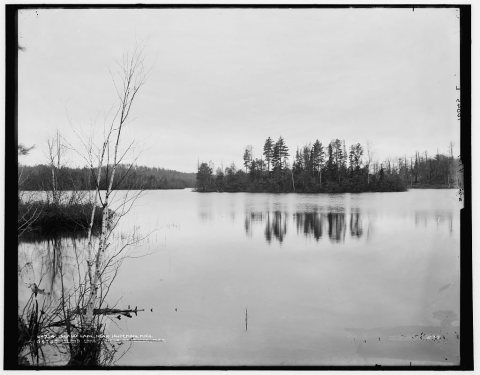 Island Lake near Ishpeming, Mich
