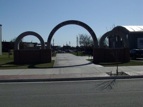 Great Lakes Maritime Heritage Trail - entrance