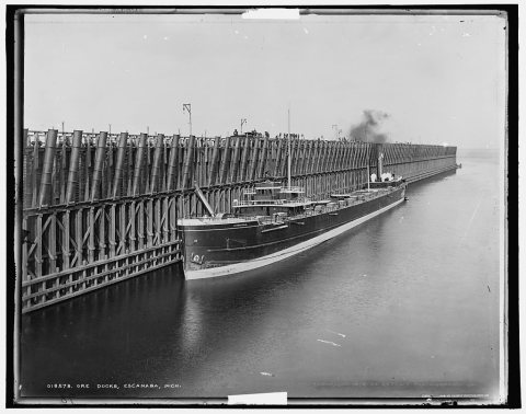 Ore docks