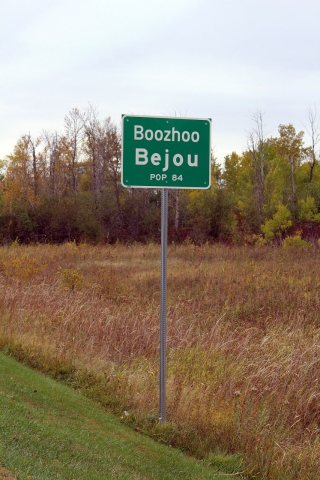 City limit sign, Bejou, Minnesota-02