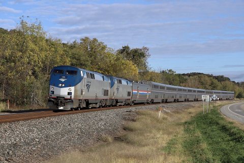Amtrak 8, Kellogg, Minn