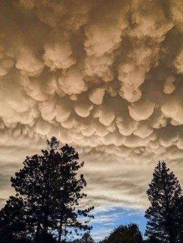 Mammatus Clouds