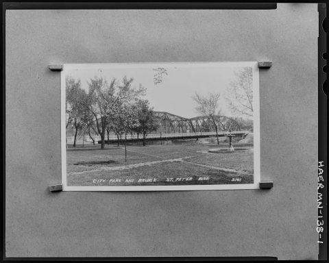 Bridge No. 4930, Carries Trunk Highway 99 (Broadway Avenue) over the Minnesota River to Le Sueur County, Saint Peter, N…